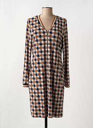 Robe mi-longue beige BATIDA pour femme