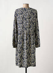 Robe mi-longue bleu ELLE EST OU LA MER pour femme seconde vue