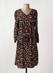 Robe mi-longue noir GEVANA pour femme seconde vue