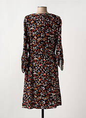 Robe mi-longue noir GEVANA pour femme seconde vue