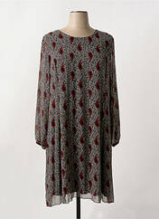 Robe mi-longue noir GEVANA pour femme seconde vue