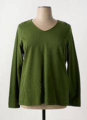 Sweat-shirt vert AGATHE & LOUISE pour femme seconde vue