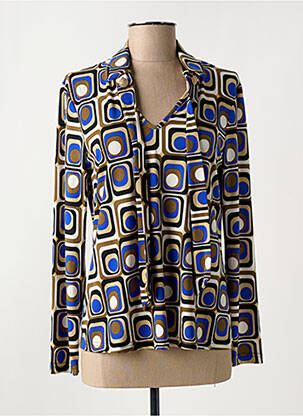 Top bleu BATIDA pour femme