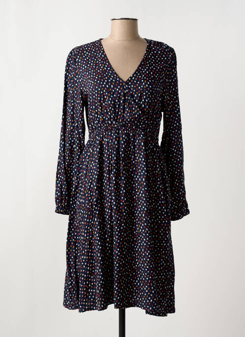 Robe mi-longue bleu ELLE EST OU LA MER pour femme