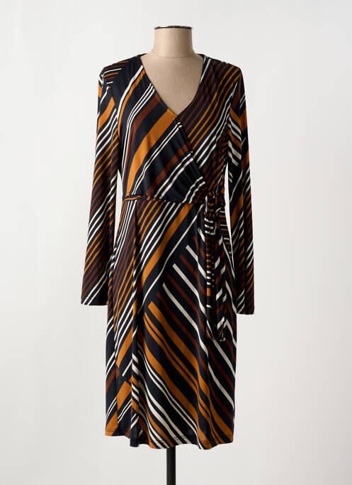 Robe mi-longue noir BATIDA pour femme