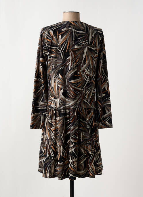 Robe mi-longue noir BATIDA pour femme