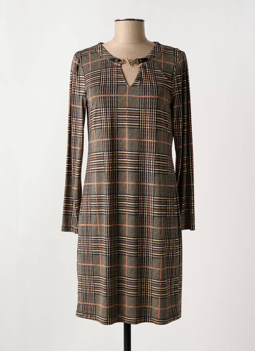 Robe mi-longue noir BATIDA pour femme