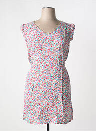 Robe courte sans manche sans manche rose CHRISTY femme