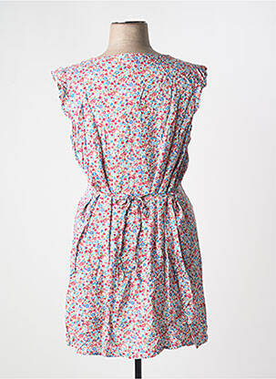 Robe courte sans manche sans manche rose CHRISTY femme
