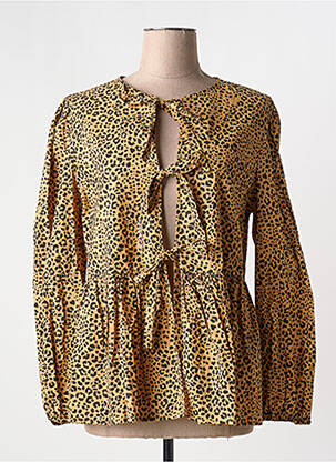 Blouse beige GRACIELA pour femme