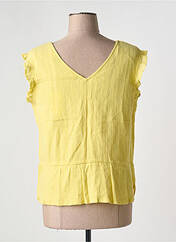 Top jaune C'EST BEAU LA VIE pour femme seconde vue