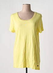 Tunique manches courtes jaune C'EST BEAU LA VIE pour femme seconde vue