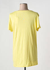 Tunique manches courtes jaune C'EST BEAU LA VIE pour femme seconde vue