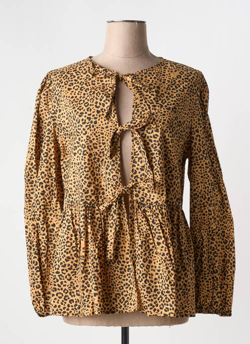 Blouse beige GRACIELA pour femme