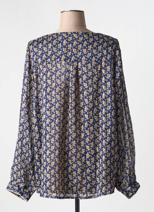 Blouse bleu BY ONE pour femme