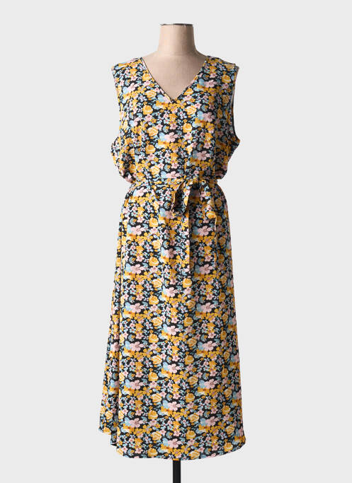 Robe longue jaune ONLY CARMAKOMA pour femme