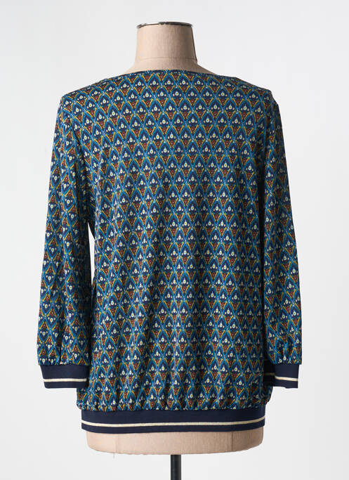 Top bleu RENATTO BENE pour femme