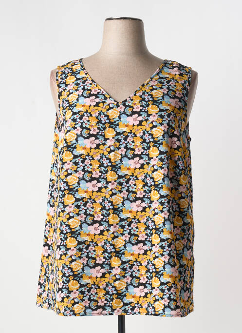 Top jaune ONLY CARMAKOMA pour femme