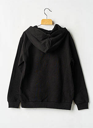 Sweat-shirt à capuche coupe droite manches longues noir FILA garçon