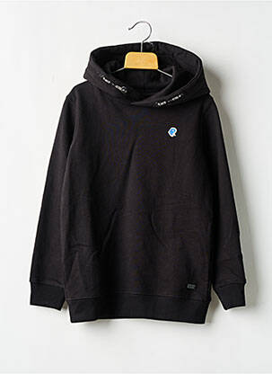 Sweat-shirt à capuche poches manches longues noir PETROL INDUSTRIES garcon