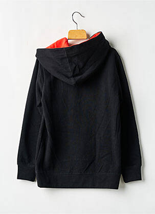 Sweat-shirt à capuche poches manches longues noir PETROL INDUSTRIES garçon