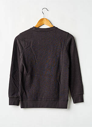 Sweat-shirt sérigraphie floquée manches longues noir PETROL INDUSTRIES garçon