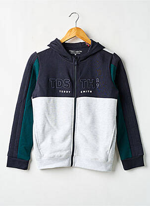 Veste casual poches bleu TEDDY SMITH garçon