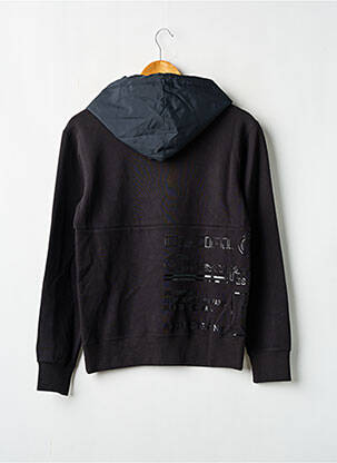Sweat-shirt à capuche poches manches longues noir CHAMPION homme