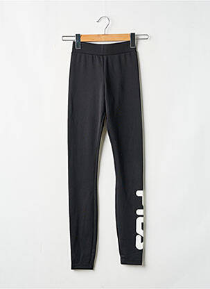 Legging tissage jersey taille normale noir FILA femme