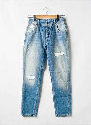 Pantacourt stretch taille normale bleu PEPE JEANS femme