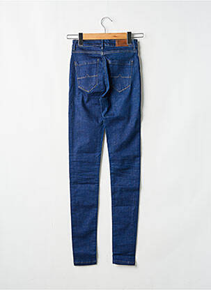 Jeans skinny tissage brut taille haute bleu DONOVAN femme