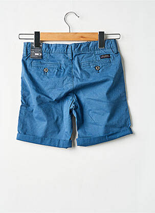 Bermuda tissage popeline bleu TEDDY SMITH garçon