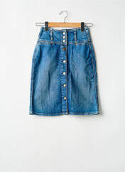 Jupe mi-longue bleu PEPE JEANS pour femme seconde vue