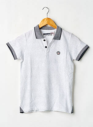 Polo blanc TEDDY SMITH garçon