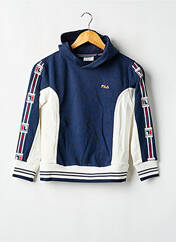Sweat-shirt à capuche bleu FILA pour garçon seconde vue