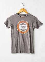 T-shirt gris PETROL INDUSTRIES pour garçon seconde vue