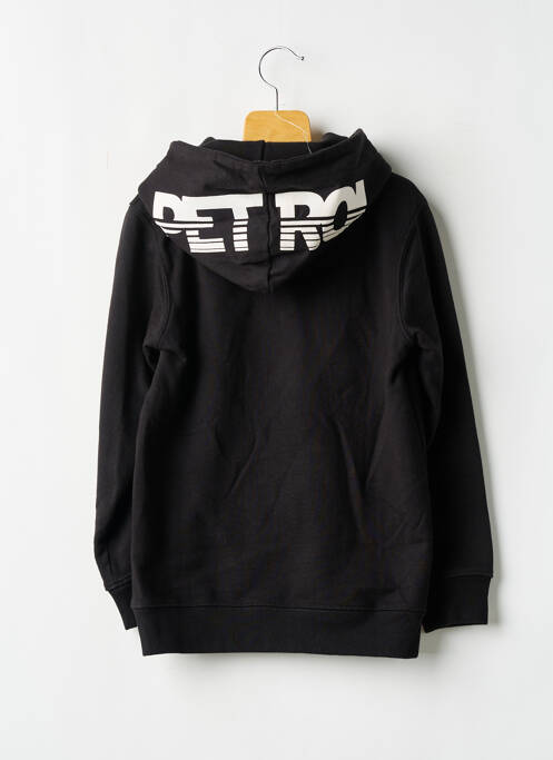 Sweat-shirt à capuche poches manches longues noir PETROL INDUSTRIES garcon