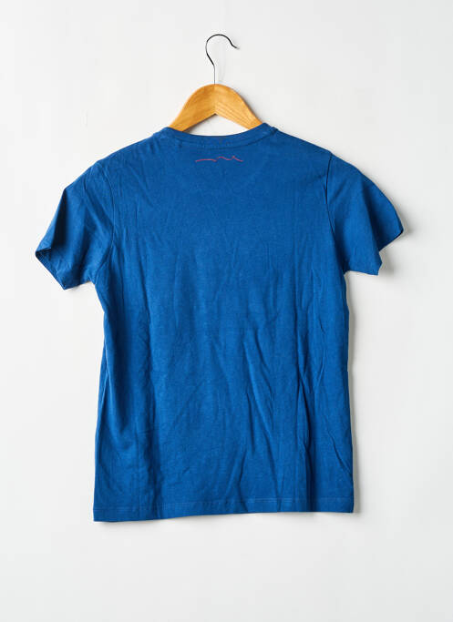 T-shirt sérigraphie floquée manches courtes bleu TEDDY SMITH garcon