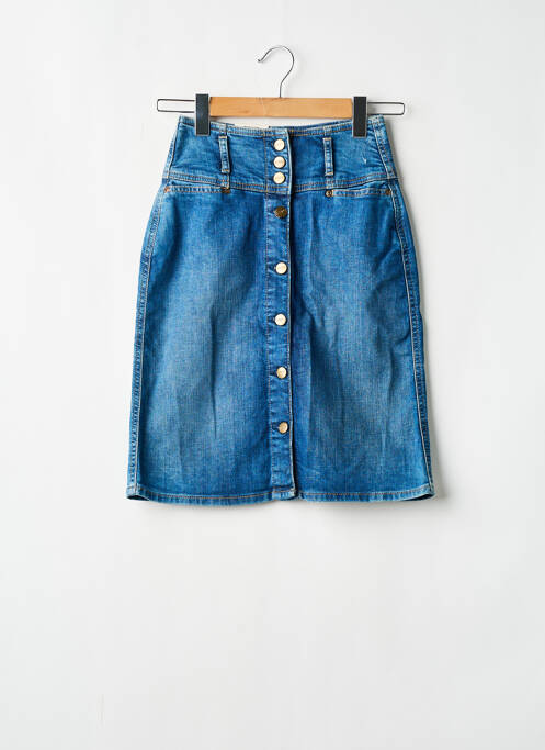 Jupe mi-longue bleu PEPE JEANS pour femme