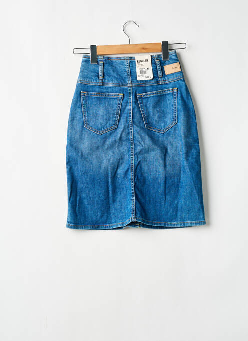Jupe mi-longue bleu PEPE JEANS pour femme