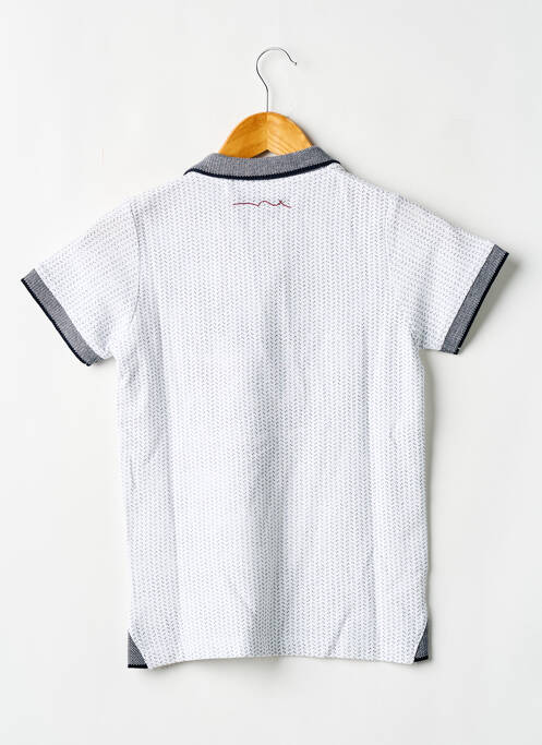 Polo blanc TEDDY SMITH pour garçon