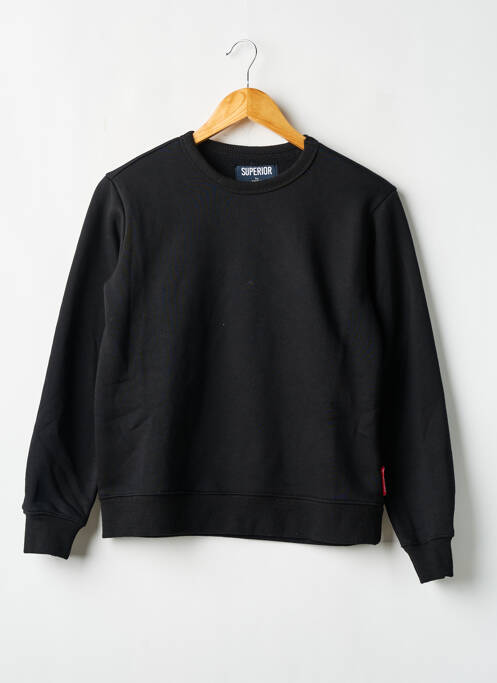 Sweat-shirt noir LE TEMPS DES CERISES pour garçon