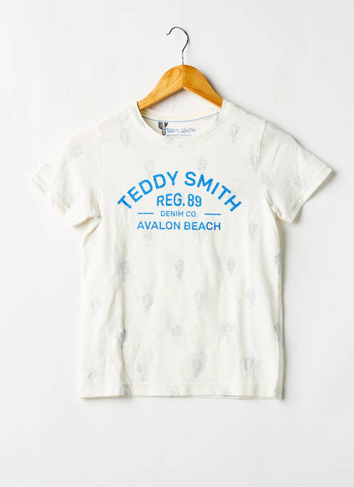 T-shirt blanc TEDDY SMITH pour garçon