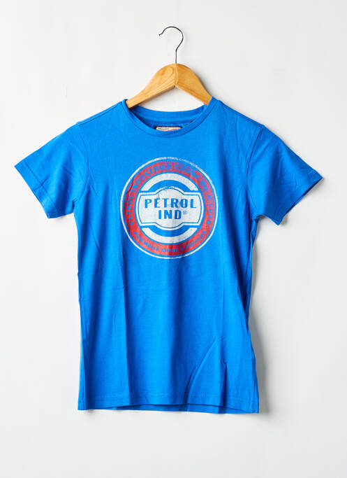 T-shirt bleu PETROL INDUSTRIES pour garçon