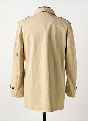 Veste casual coupe droite beige BOMBERS homme