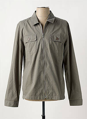 Veste casual coupe droite gris ARMEDANGELS homme