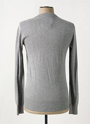 Pull col v manches longues gris G STAR homme