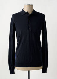 Pull manches longues manches longues noir MARCIANO homme