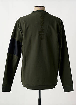Sweat-shirt stretch manches longues vert ELLESSE homme