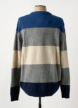 Pull col rond manches longues gris MINIMUM homme
